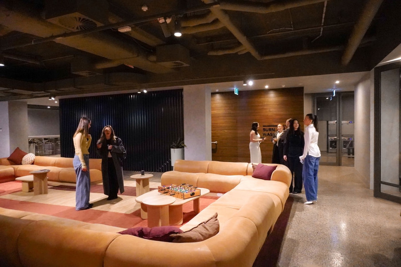 Guests in the lyf on Elizabeth lounge
