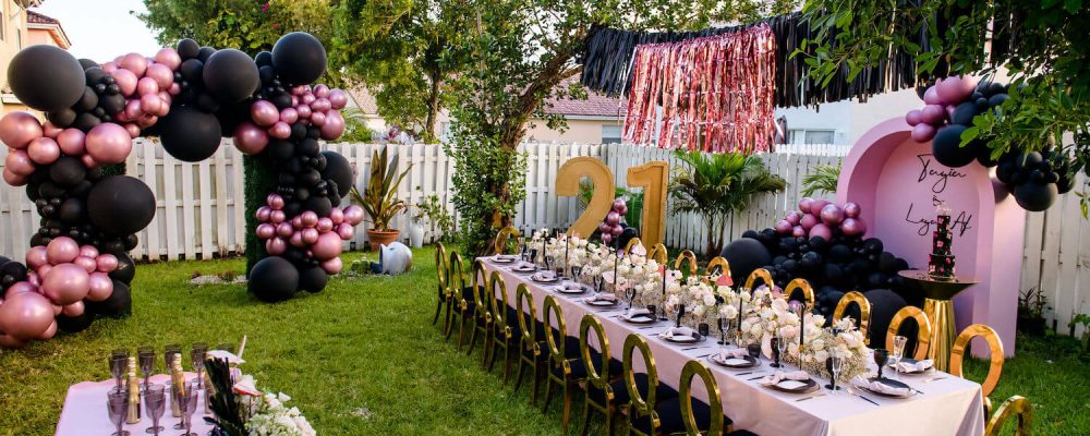 8 DIY 21st Birthday Party Decoration Ideas to Delight the Guest of Hon –  Birthday Butler